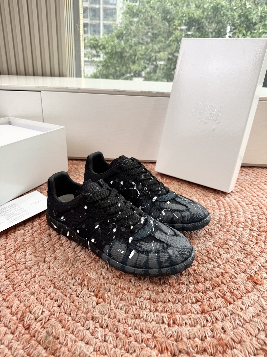 🌾G035顶级版本 代购级别马吉拉饼干鞋MaisonMargiela MM6德训休闲鞋💥鬼才设计师品牌，