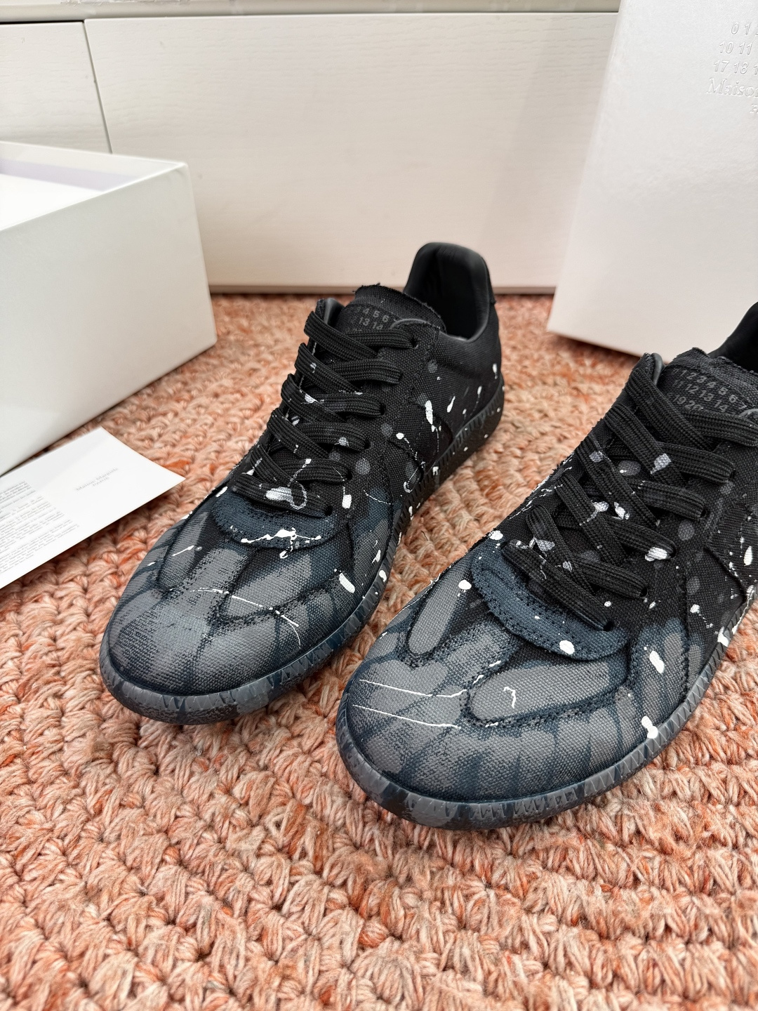 🌾G035顶级版本 代购级别马吉拉饼干鞋MaisonMargiela MM6德训休闲鞋💥鬼才设计师品牌，