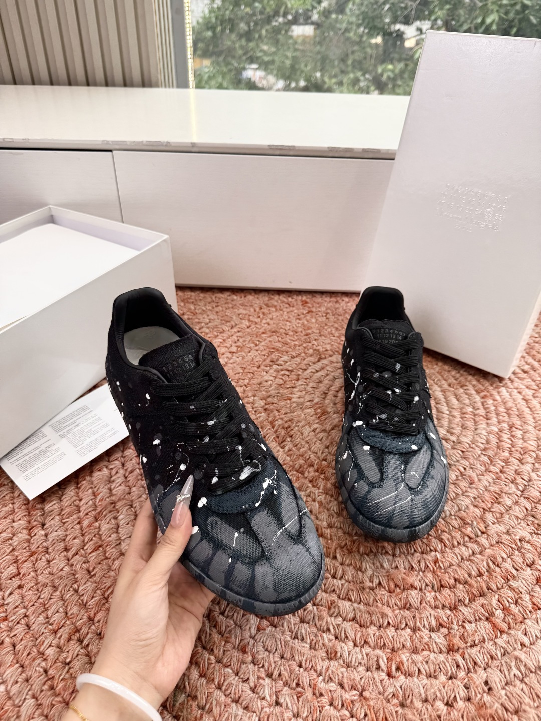 🌾G035顶级版本 代购级别马吉拉饼干鞋MaisonMargiela MM6德训休闲鞋💥鬼才设计师品牌，