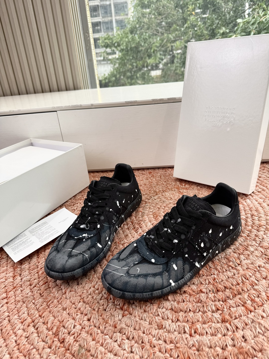 🌾G035顶级版本 代购级别马吉拉饼干鞋MaisonMargiela MM6德训休闲鞋💥鬼才设计师品牌，