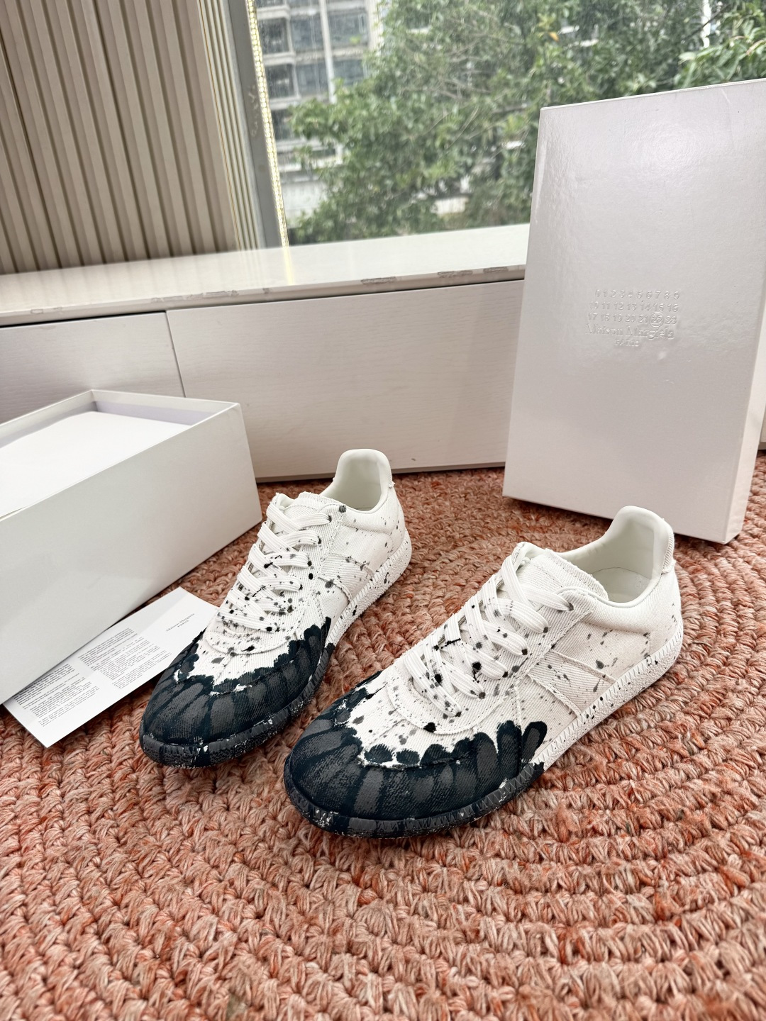 🌾G035顶级版本 代购级别马吉拉饼干鞋MaisonMargiela MM6德训休闲鞋💥鬼才设计师品牌，