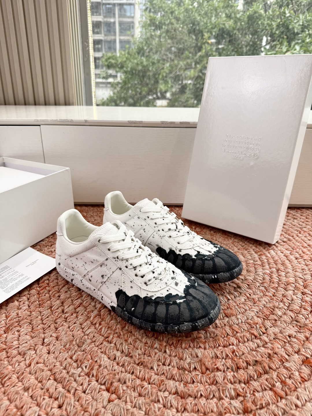 🌾G035顶级版本 代购级别马吉拉饼干鞋MaisonMargiela MM6德训休闲鞋💥鬼才设计师品牌，