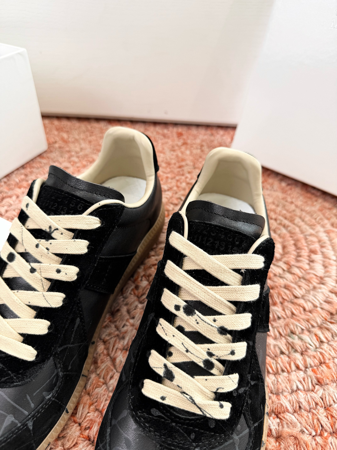 🌾G035顶级版本 代购级别马吉拉饼干鞋MaisonMargiela MM6德训休闲鞋💥鬼才设计师品牌，