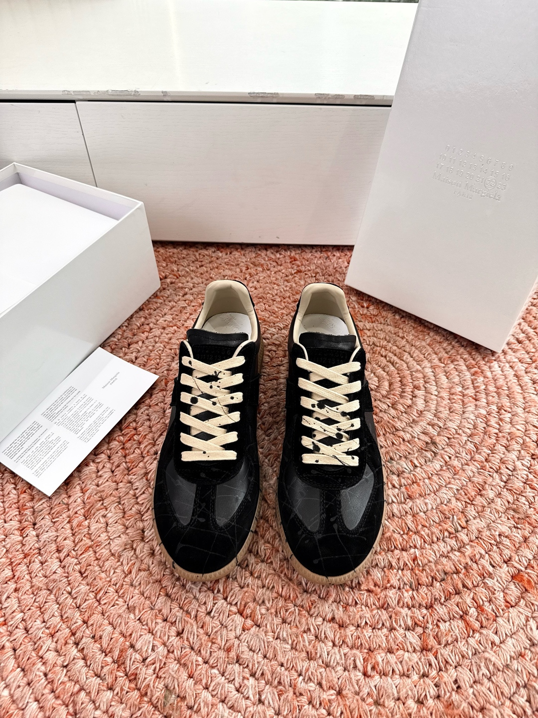 🌾G035顶级版本 代购级别马吉拉饼干鞋MaisonMargiela MM6德训休闲鞋💥鬼才设计师品牌，