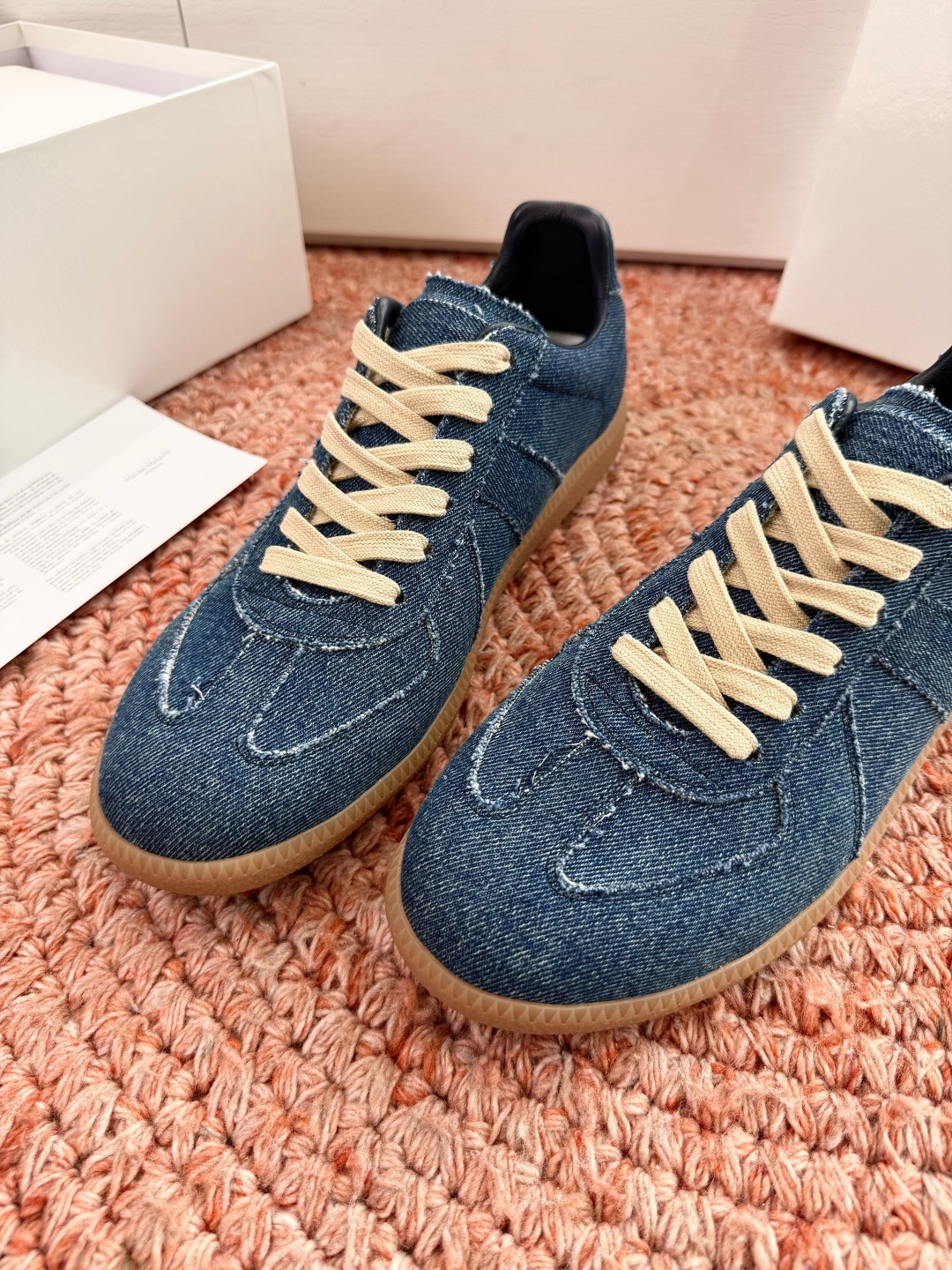 🌾G035顶级版本 代购级别马吉拉饼干鞋MaisonMargiela MM6德训休闲鞋💥鬼才设计师品牌，