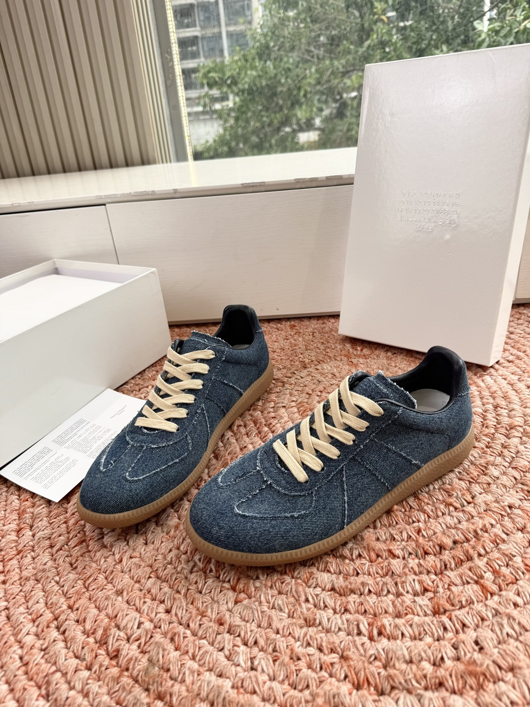 🌾G035顶级版本 代购级别马吉拉饼干鞋MaisonMargiela MM6德训休闲鞋💥鬼才设计师品牌，