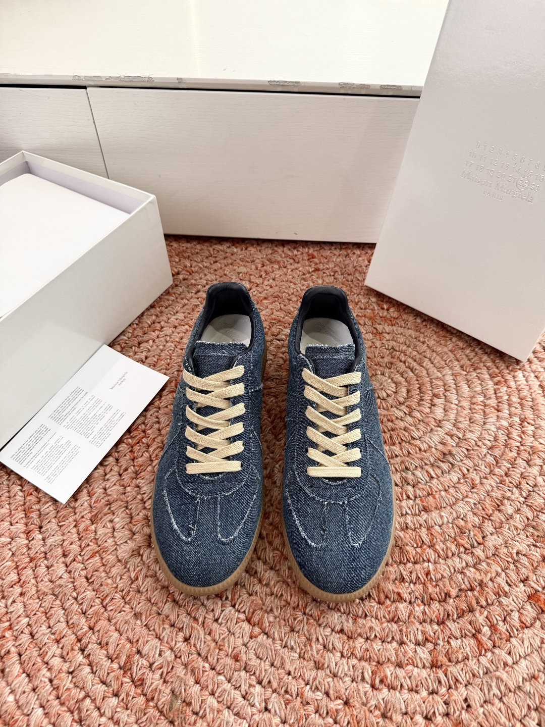 🌾G035顶级版本 代购级别马吉拉饼干鞋MaisonMargiela MM6德训休闲鞋💥鬼才设计师品牌，