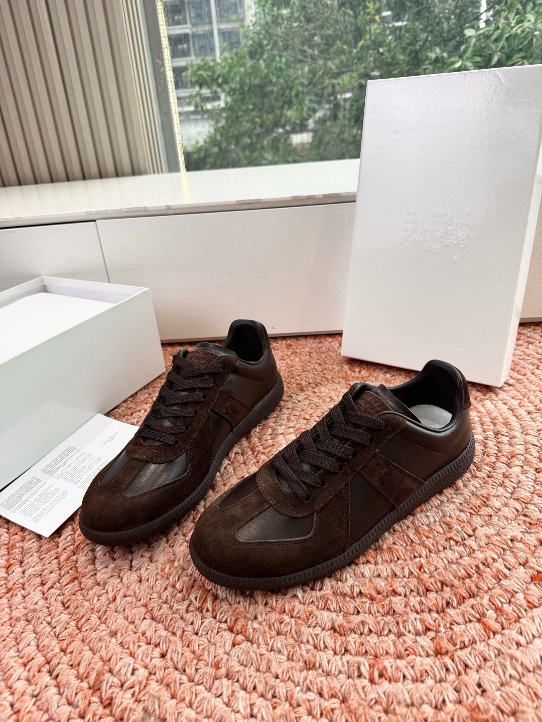 🌾G035顶级版本 代购级别马吉拉饼干鞋MaisonMargiela MM6德训休闲鞋💥鬼才设计师品牌，