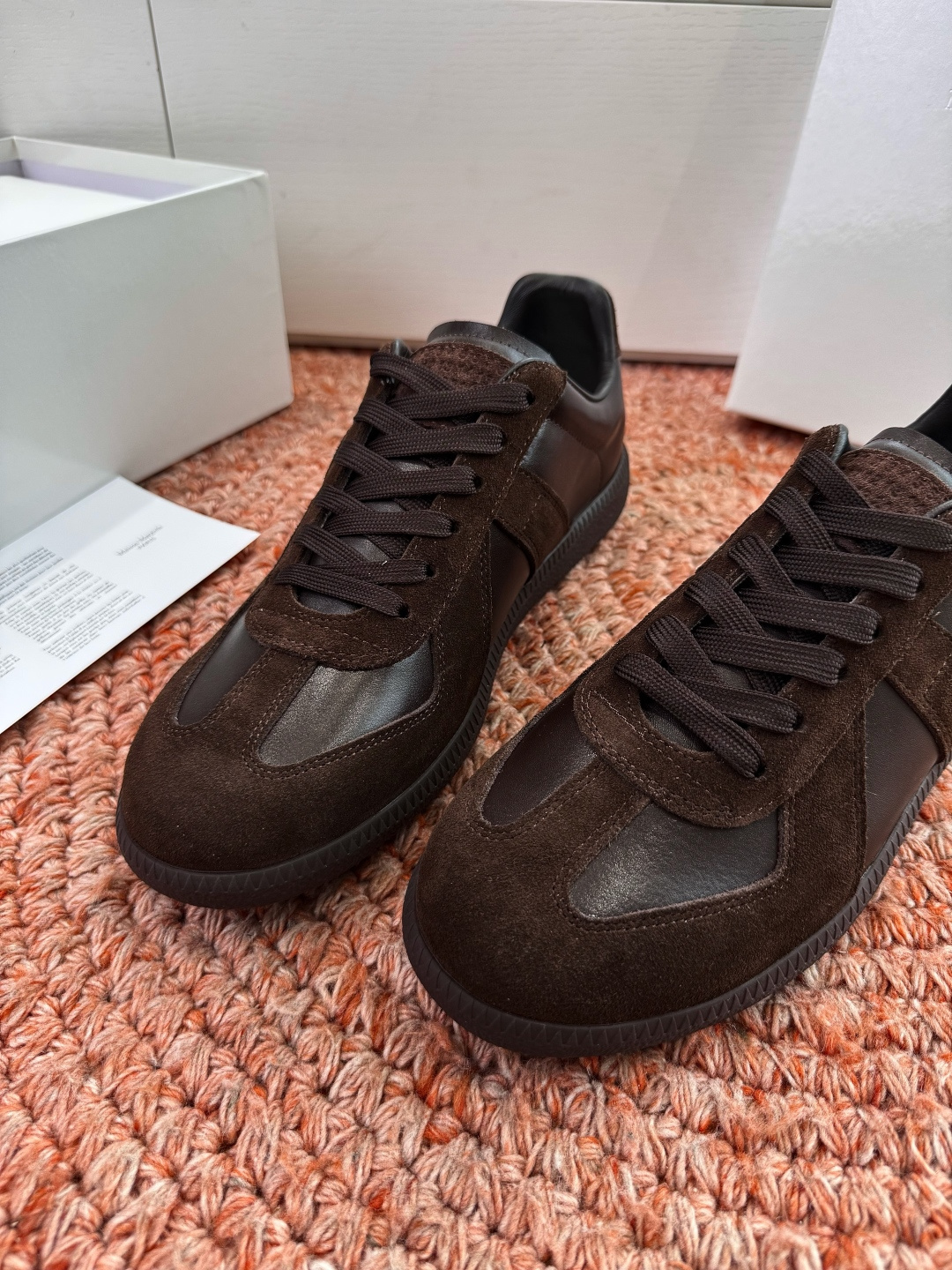 🌾G035顶级版本 代购级别马吉拉饼干鞋MaisonMargiela MM6德训休闲鞋💥鬼才设计师品牌，