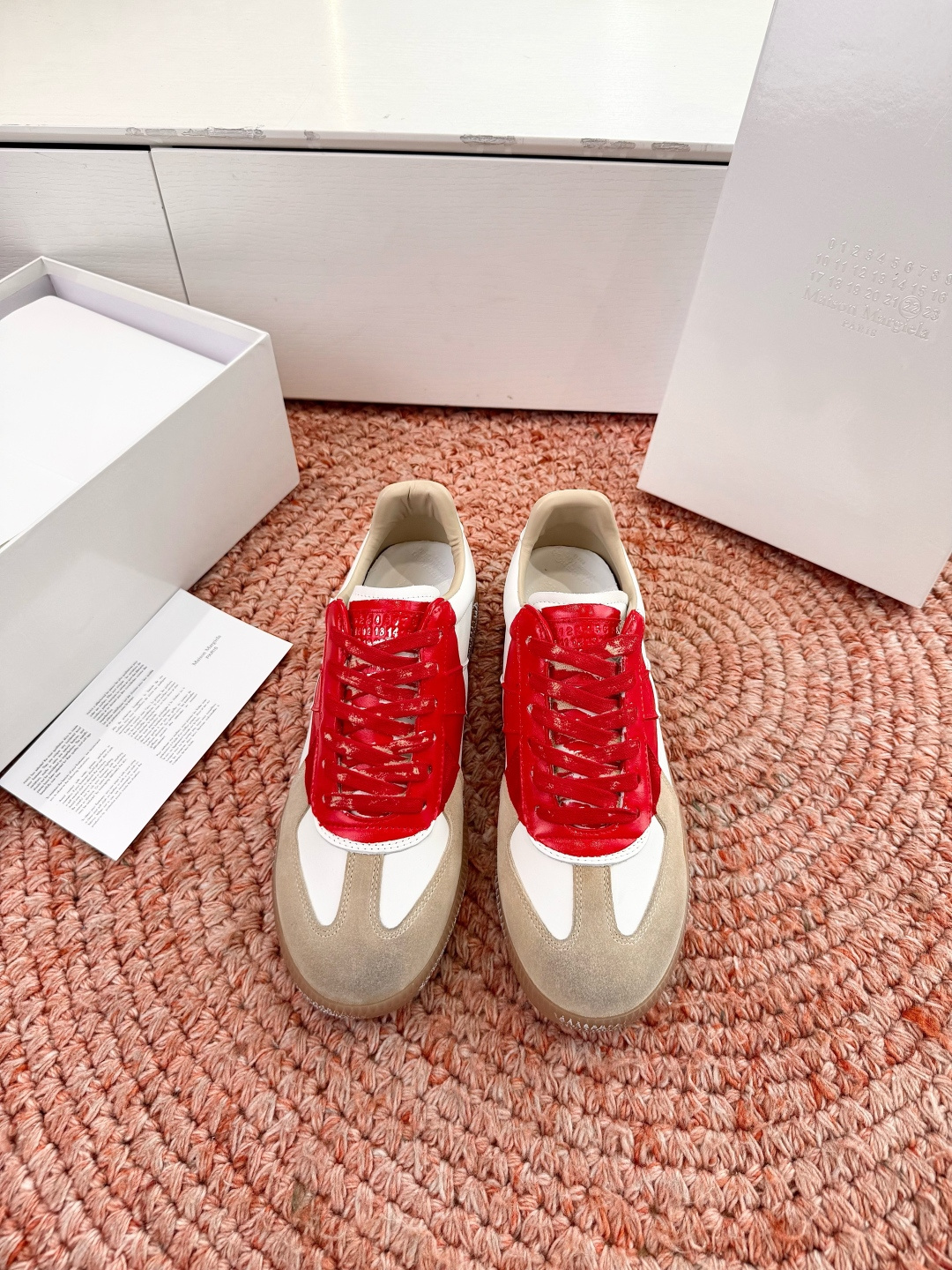 🌾G035顶级版本 代购级别马吉拉饼干鞋MaisonMargiela MM6德训休闲鞋💥鬼才设计师品牌，