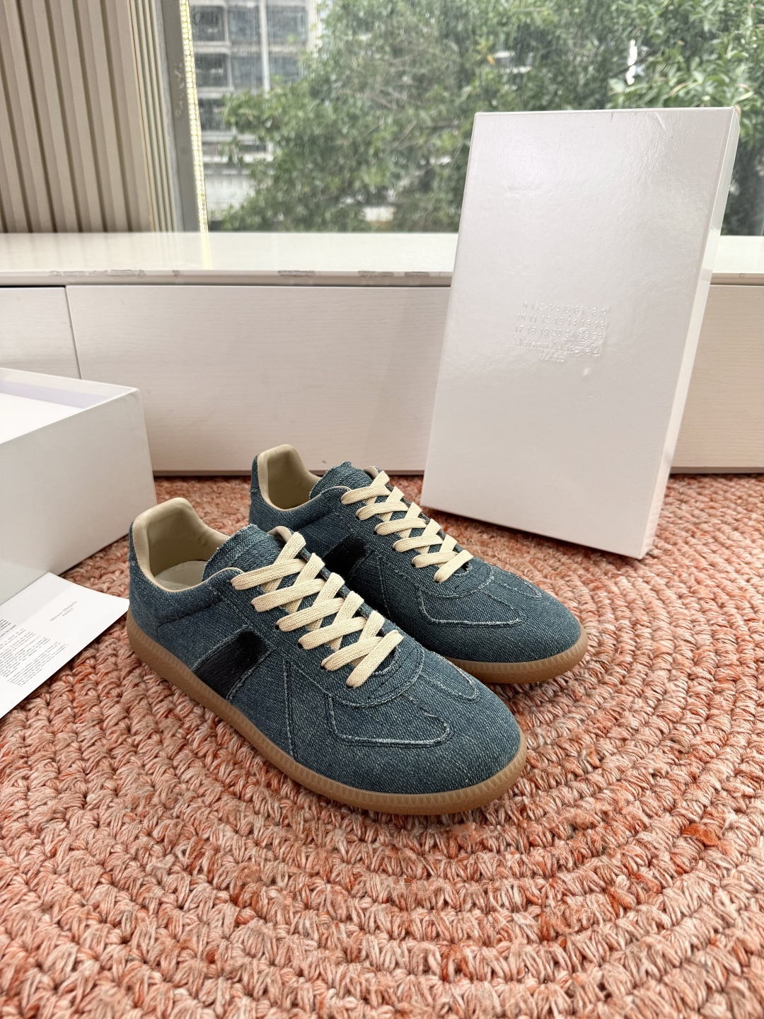 🌾G035顶级版本 代购级别马吉拉饼干鞋MaisonMargiela MM6德训休闲鞋💥鬼才设计师品牌，