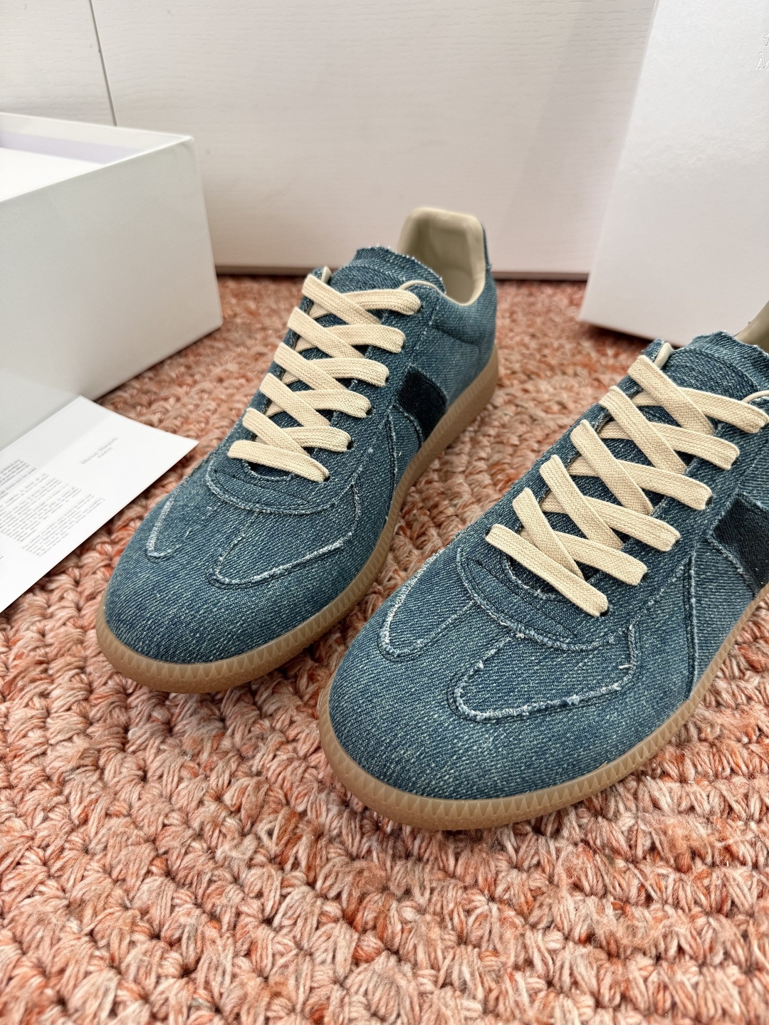 🌾G035顶级版本 代购级别马吉拉饼干鞋MaisonMargiela MM6德训休闲鞋💥鬼才设计师品牌，