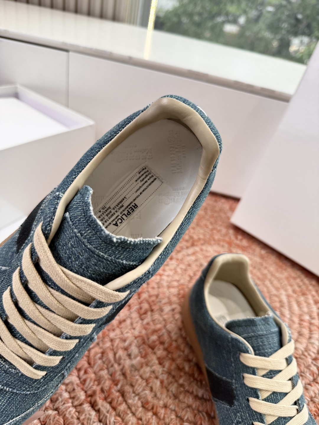 🌾G035顶级版本 代购级别马吉拉饼干鞋MaisonMargiela MM6德训休闲鞋💥鬼才设计师品牌，