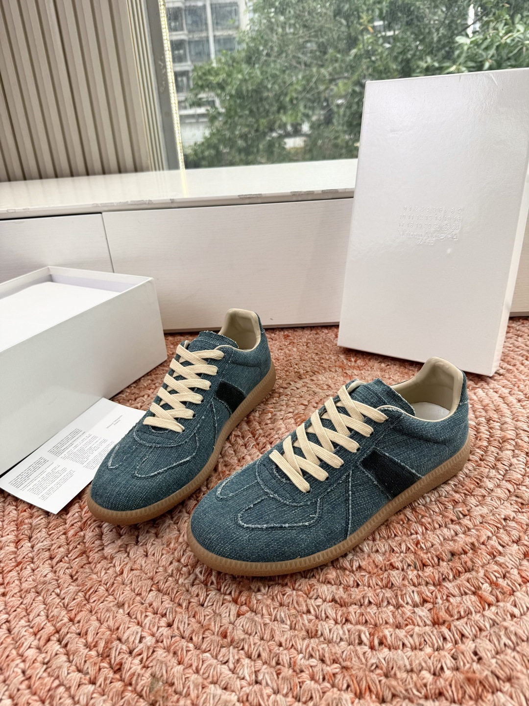 🌾G035顶级版本 代购级别马吉拉饼干鞋MaisonMargiela MM6德训休闲鞋💥鬼才设计师品牌，