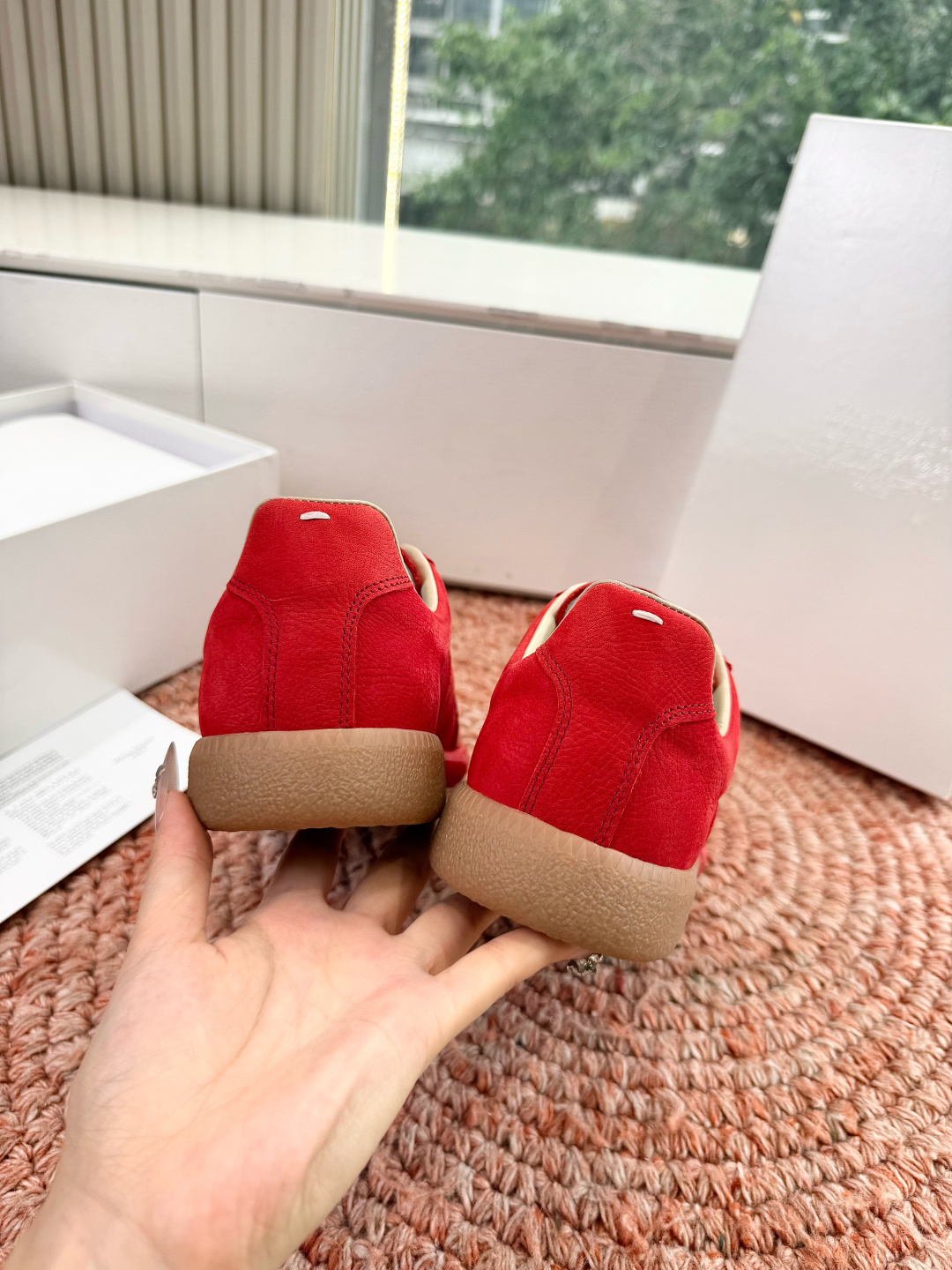 🌾G035顶级版本 代购级别马吉拉饼干鞋MaisonMargiela MM6德训休闲鞋💥鬼才设计师品牌，