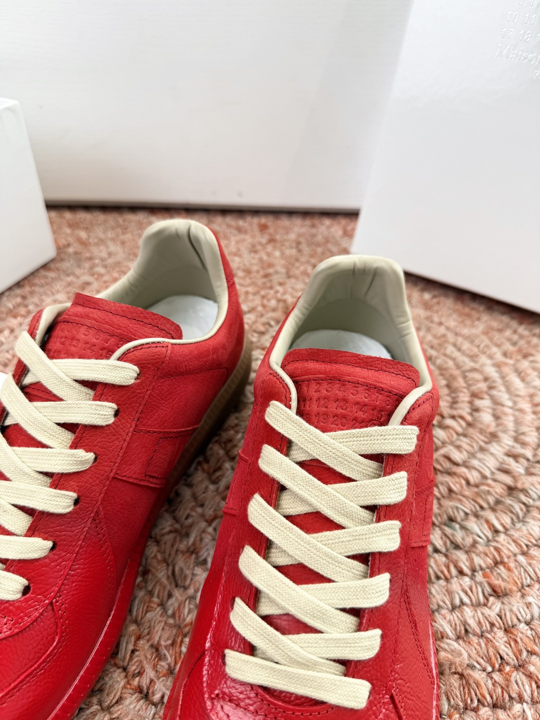 🌾G035顶级版本 代购级别马吉拉饼干鞋MaisonMargiela MM6德训休闲鞋💥鬼才设计师品牌，