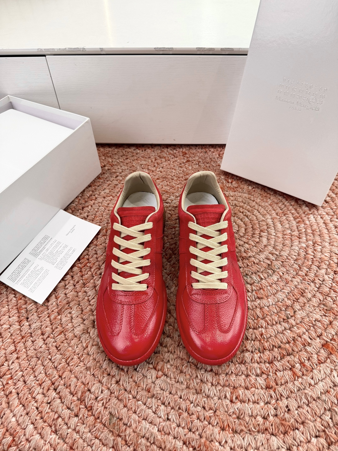 🌾G035顶级版本 代购级别马吉拉饼干鞋MaisonMargiela MM6德训休闲鞋💥鬼才设计师品牌，