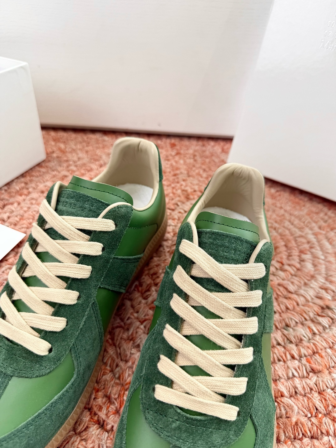 🌾G035顶级版本 代购级别马吉拉饼干鞋MaisonMargiela MM6德训休闲鞋💥鬼才设计师品牌，