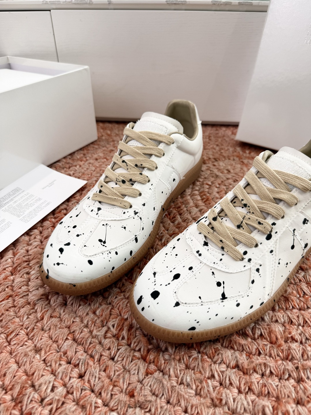 🌾G035顶级版本 代购级别马吉拉饼干鞋MaisonMargiela MM6德训休闲鞋💥鬼才设计师品牌，