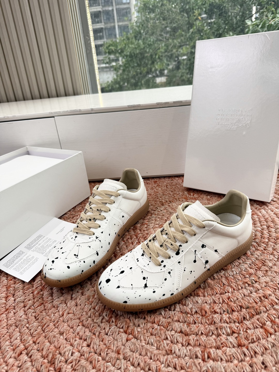 🌾G035顶级版本 代购级别马吉拉饼干鞋MaisonMargiela MM6德训休闲鞋💥鬼才设计师品牌，