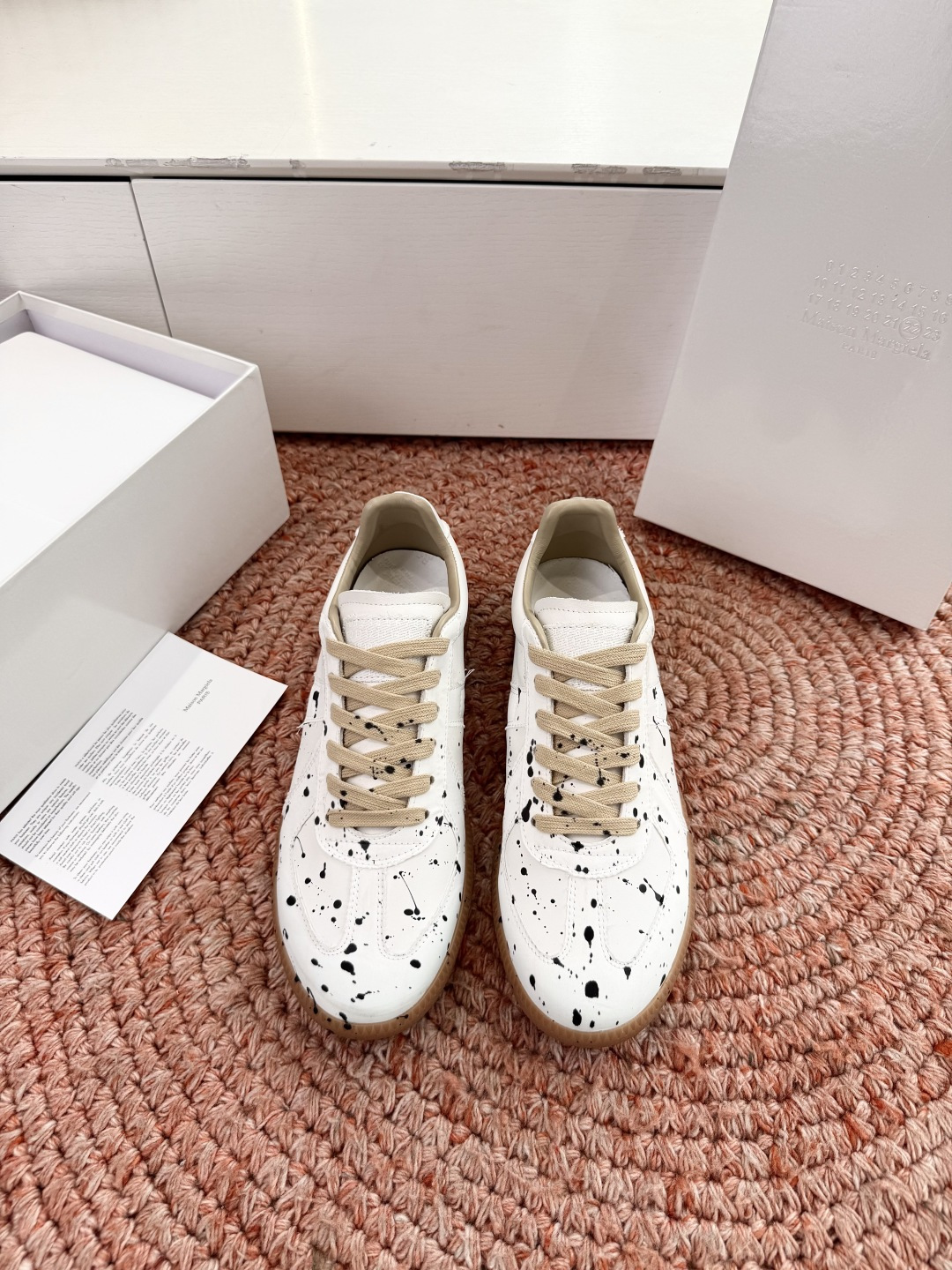 🌾G035顶级版本 代购级别马吉拉饼干鞋MaisonMargiela MM6德训休闲鞋💥鬼才设计师品牌，