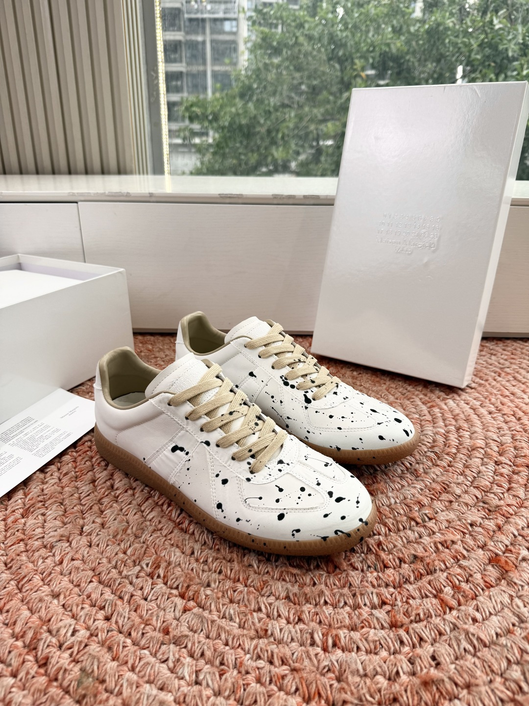 🌾G035顶级版本 代购级别马吉拉饼干鞋MaisonMargiela MM6德训休闲鞋💥鬼才设计师品牌，