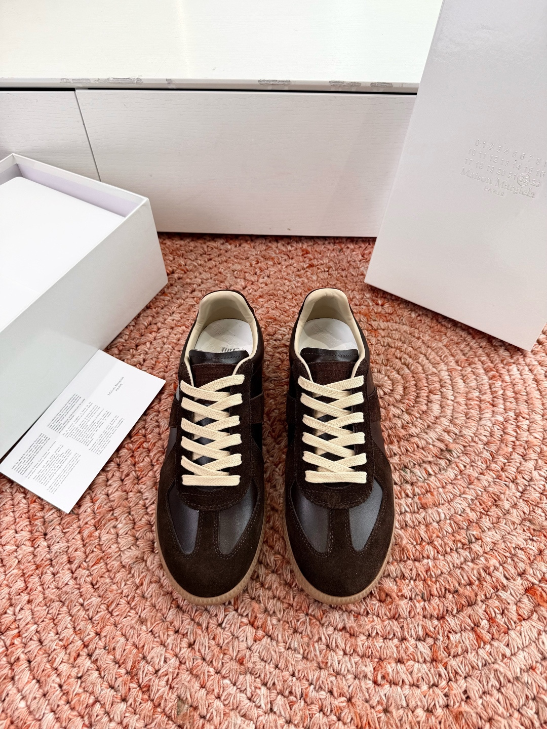 🌾G035顶级版本 代购级别马吉拉饼干鞋MaisonMargiela MM6德训休闲鞋💥鬼才设计师品牌，