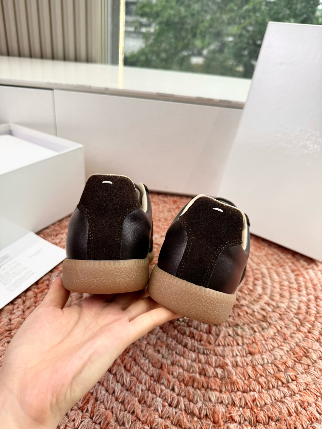 🌾G035顶级版本 代购级别马吉拉饼干鞋MaisonMargiela MM6德训休闲鞋💥鬼才设计师品牌，