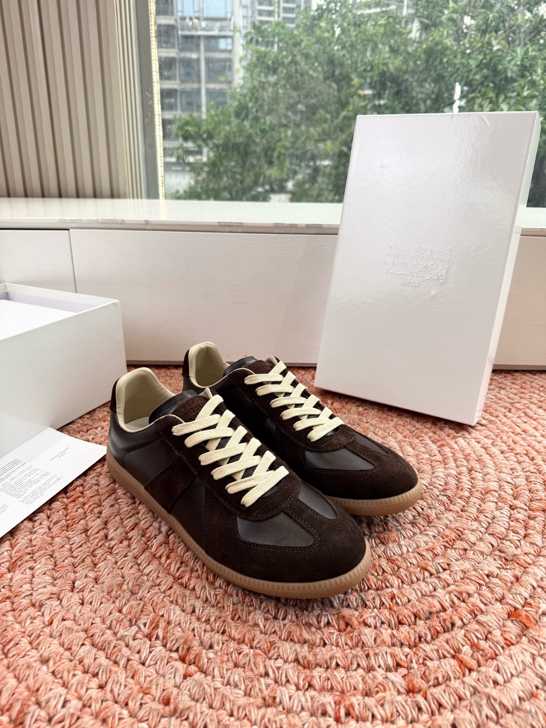 🌾G035顶级版本 代购级别马吉拉饼干鞋MaisonMargiela MM6德训休闲鞋💥鬼才设计师品牌，