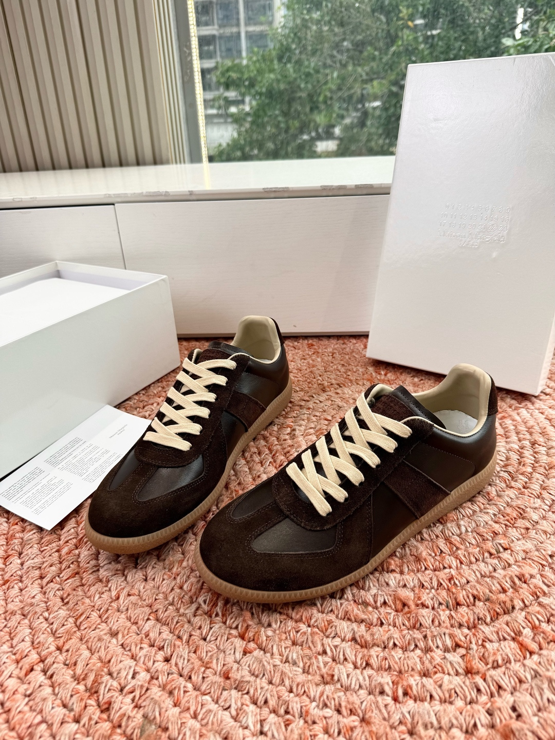 🌾G035顶级版本 代购级别马吉拉饼干鞋MaisonMargiela MM6德训休闲鞋💥鬼才设计师品牌，