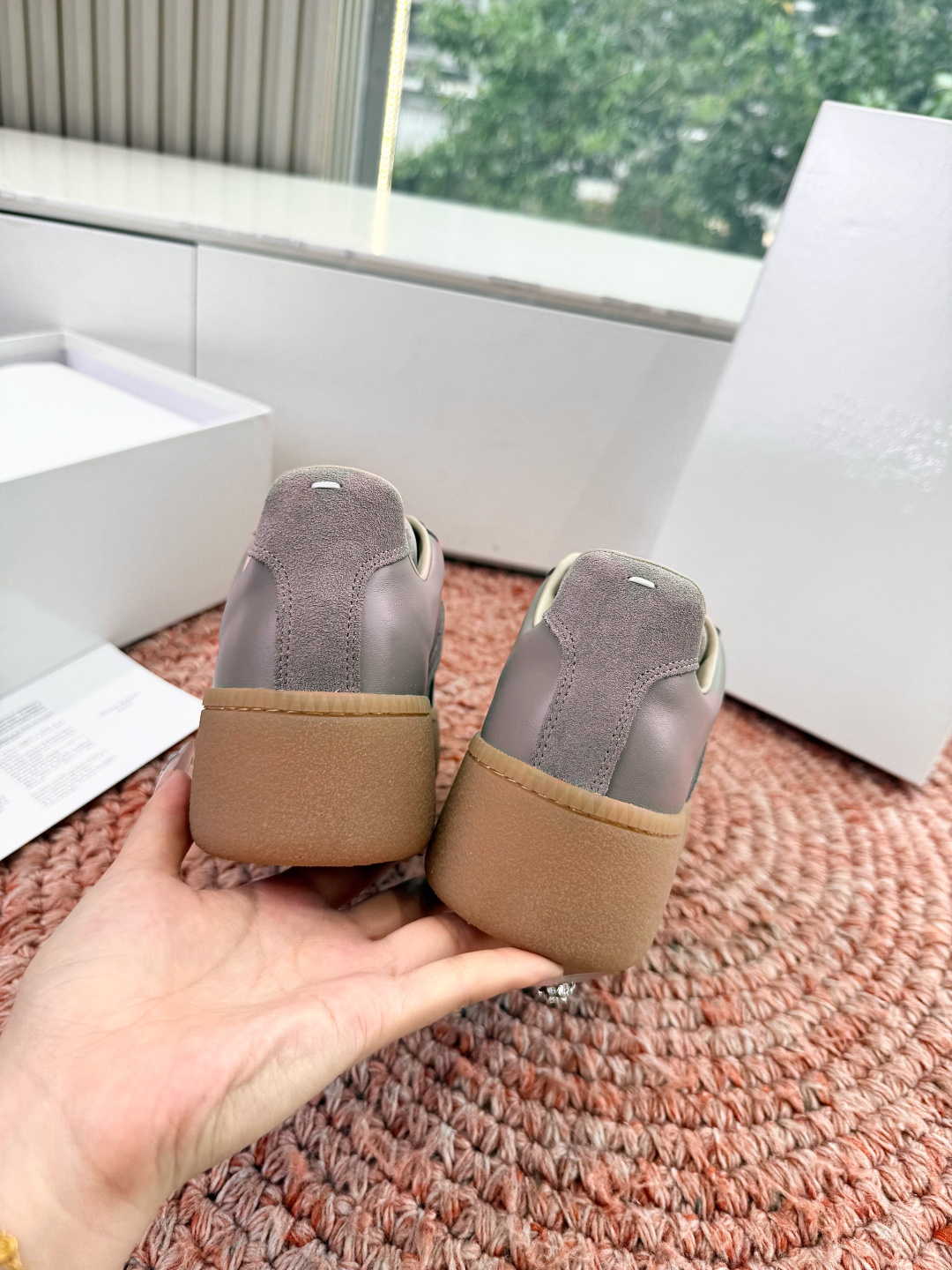 🌾G035顶级版本 代购级别马吉拉饼干鞋MaisonMargiela MM6德训休闲鞋💥鬼才设计师品牌，