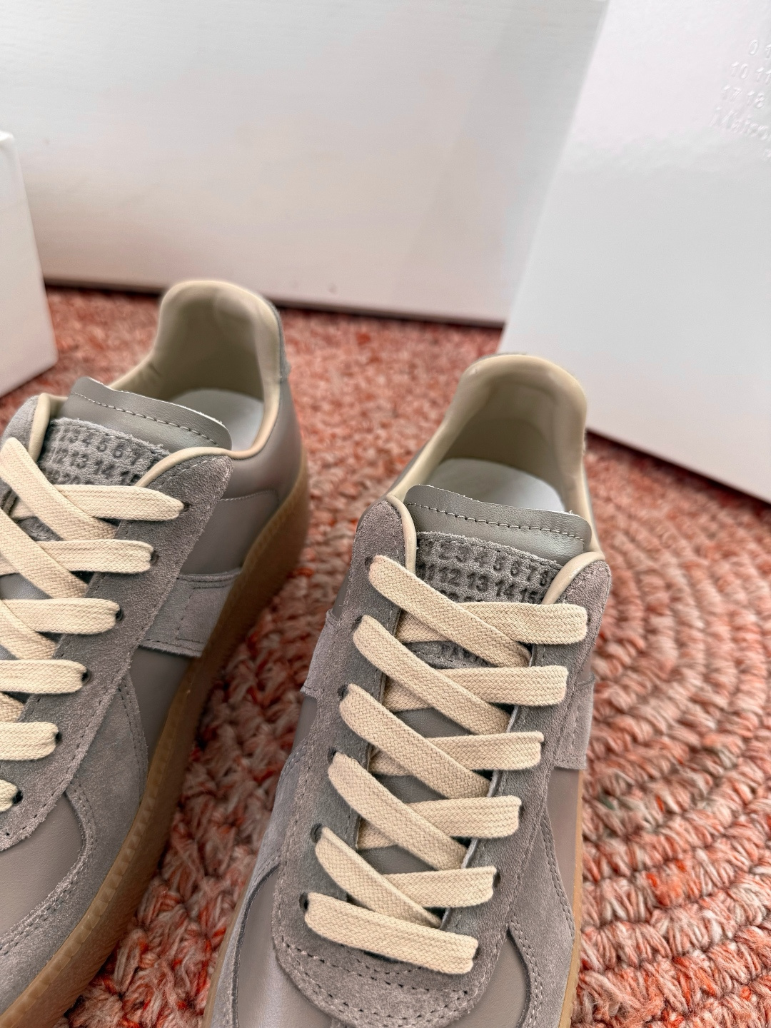 🌾G035顶级版本 代购级别马吉拉饼干鞋MaisonMargiela MM6德训休闲鞋💥鬼才设计师品牌，