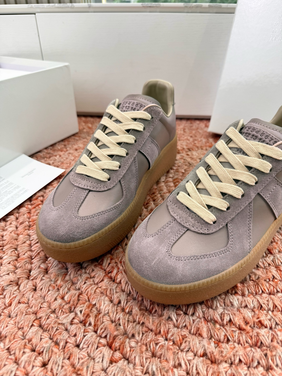 🌾G035顶级版本 代购级别马吉拉饼干鞋MaisonMargiela MM6德训休闲鞋💥鬼才设计师品牌，