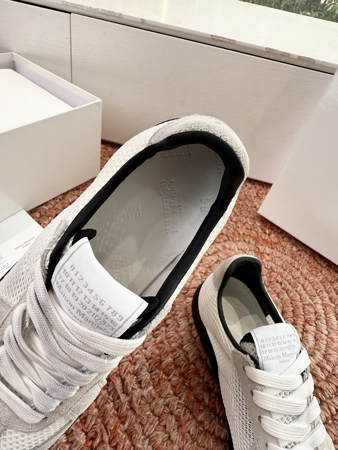 🌾G035顶级版本 代购级别马吉拉饼干鞋MaisonMargiela MM6德训休闲鞋💥鬼才设计师品牌，