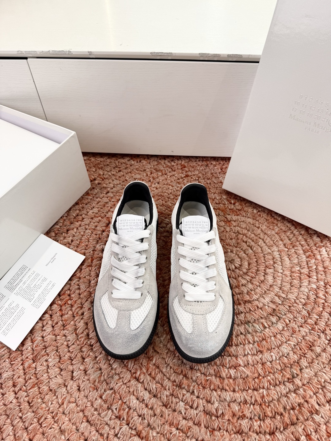 🌾G035顶级版本 代购级别马吉拉饼干鞋MaisonMargiela MM6德训休闲鞋💥鬼才设计师品牌，