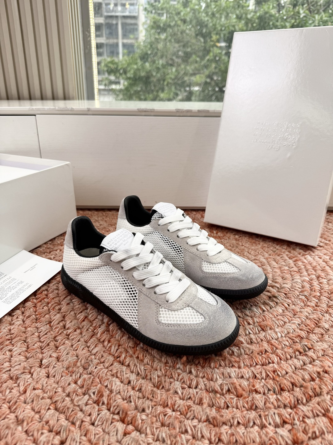 🌾G035顶级版本 代购级别马吉拉饼干鞋MaisonMargiela MM6德训休闲鞋💥鬼才设计师品牌，