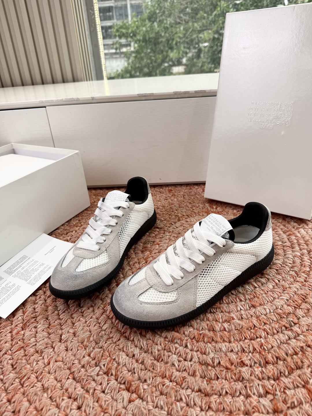 🌾G035顶级版本 代购级别马吉拉饼干鞋MaisonMargiela MM6德训休闲鞋💥鬼才设计师品牌，