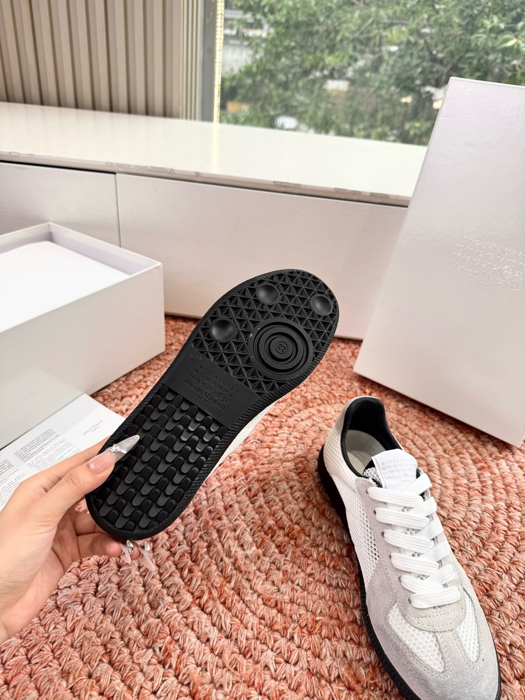 🌾G035顶级版本 代购级别马吉拉饼干鞋MaisonMargiela MM6德训休闲鞋💥鬼才设计师品牌，