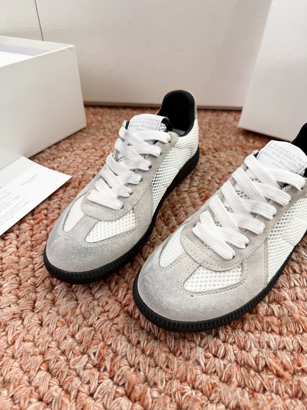 🌾G035顶级版本 代购级别马吉拉饼干鞋MaisonMargiela MM6德训休闲鞋💥鬼才设计师品牌，