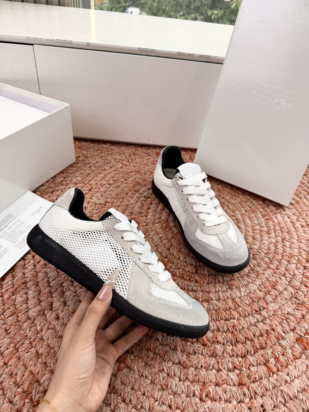 🌾G035顶级版本 代购级别马吉拉饼干鞋MaisonMargiela MM6德训休闲鞋💥鬼才设计师品牌，