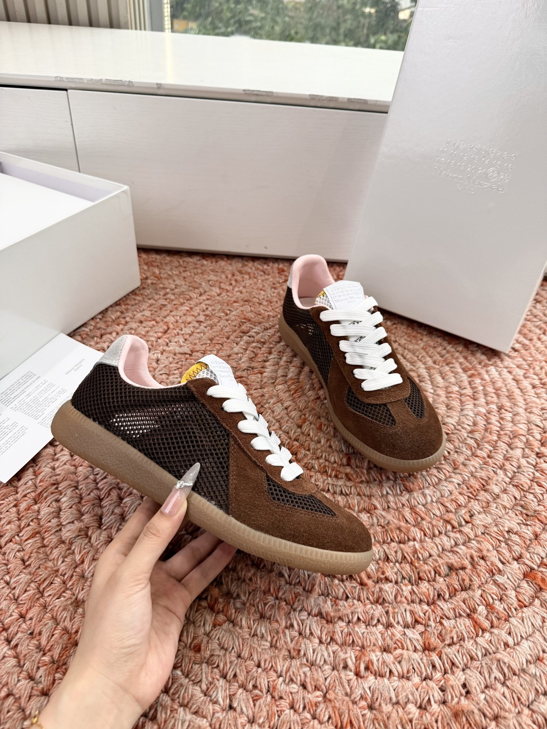 🌾G035顶级版本 代购级别马吉拉饼干鞋MaisonMargiela MM6德训休闲鞋💥鬼才设计师品牌，