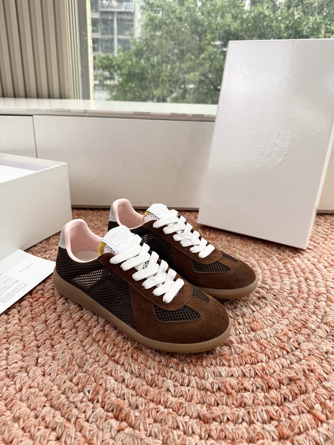 🌾G035顶级版本 代购级别马吉拉饼干鞋MaisonMargiela MM6德训休闲鞋💥鬼才设计师品牌，