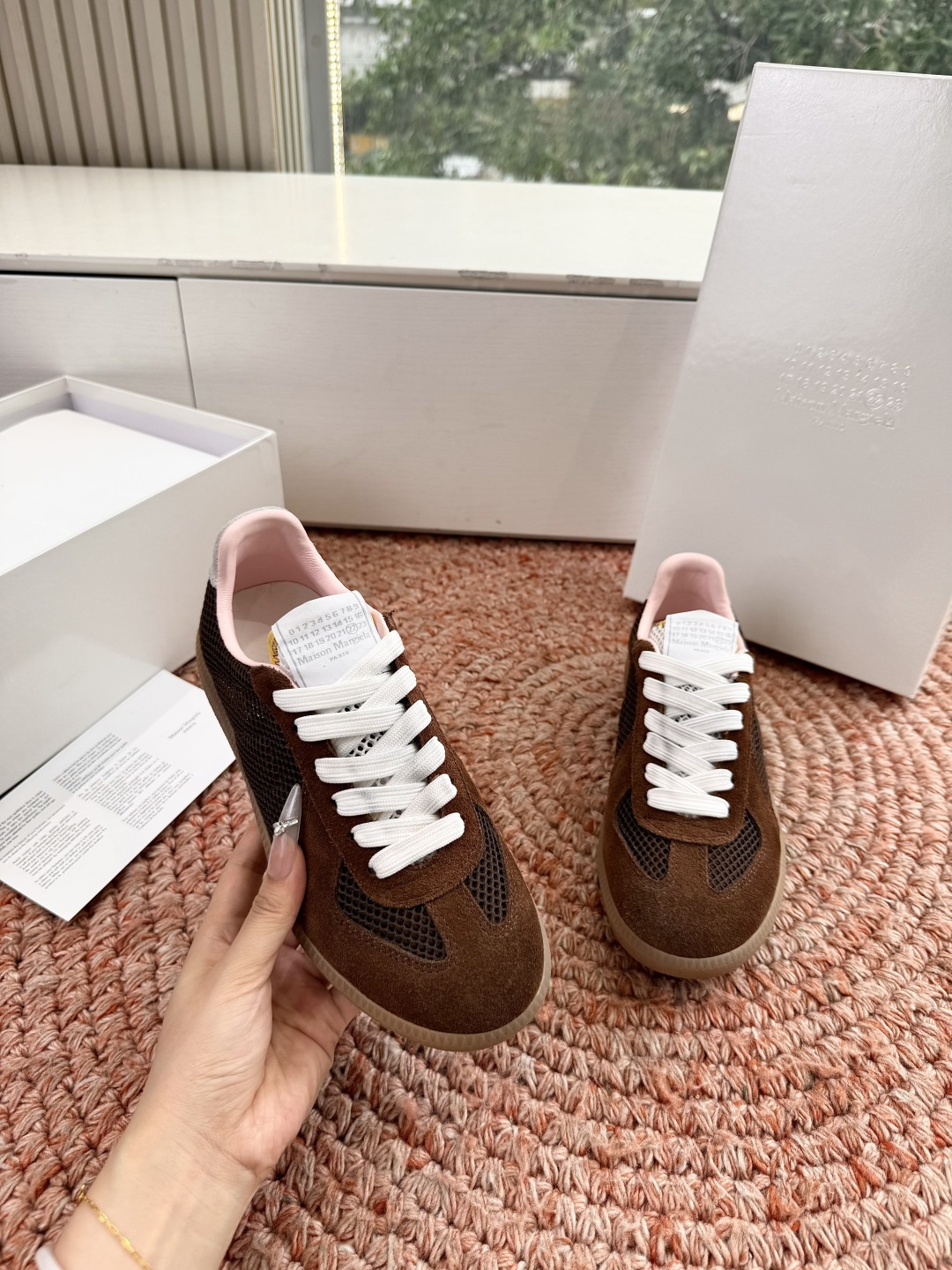 🌾G035顶级版本 代购级别马吉拉饼干鞋MaisonMargiela MM6德训休闲鞋💥鬼才设计师品牌，