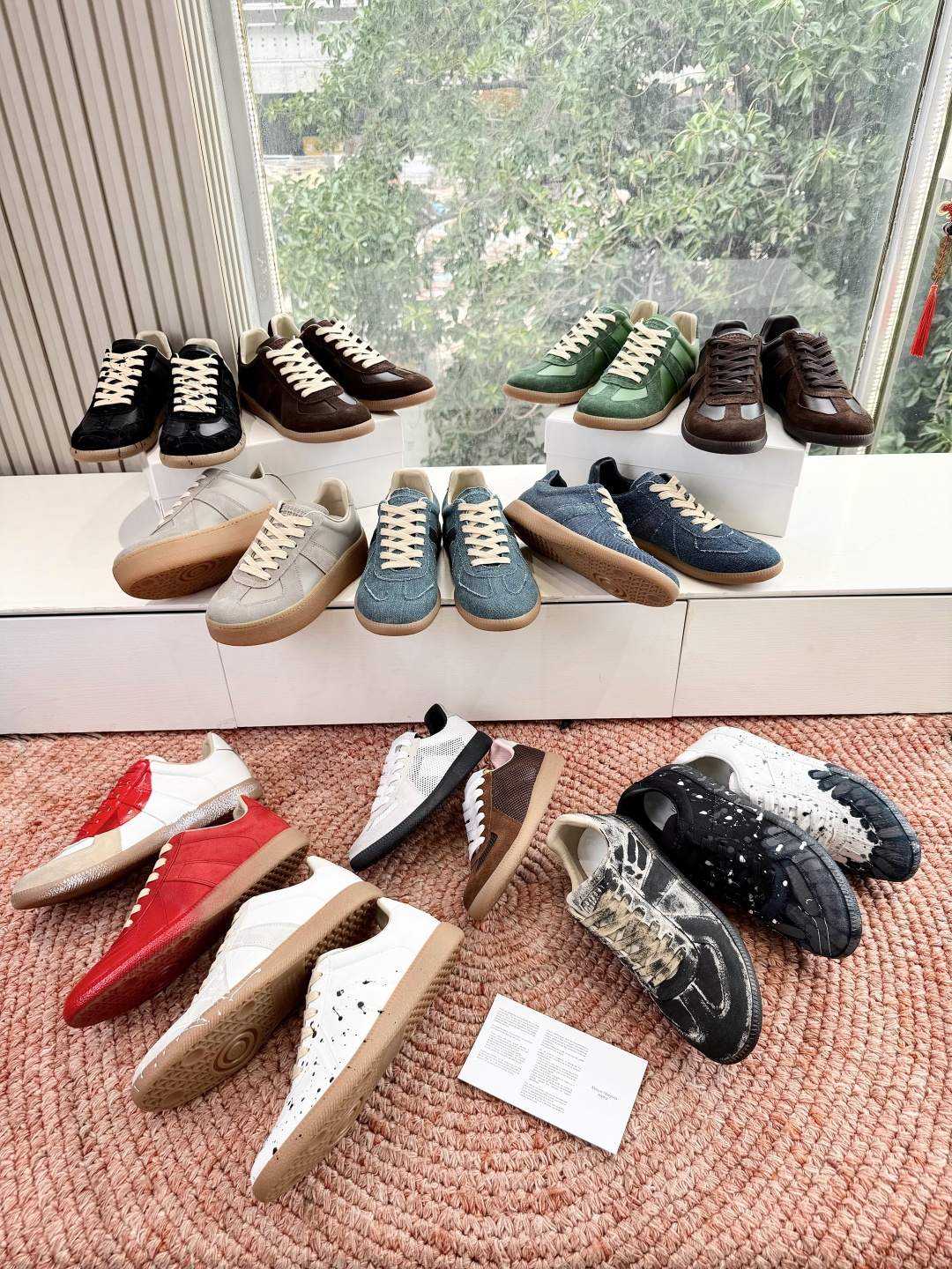 🌾G035顶级版本 代购级别马吉拉饼干鞋MaisonMargiela MM6德训休闲鞋💥鬼才设计师品牌，