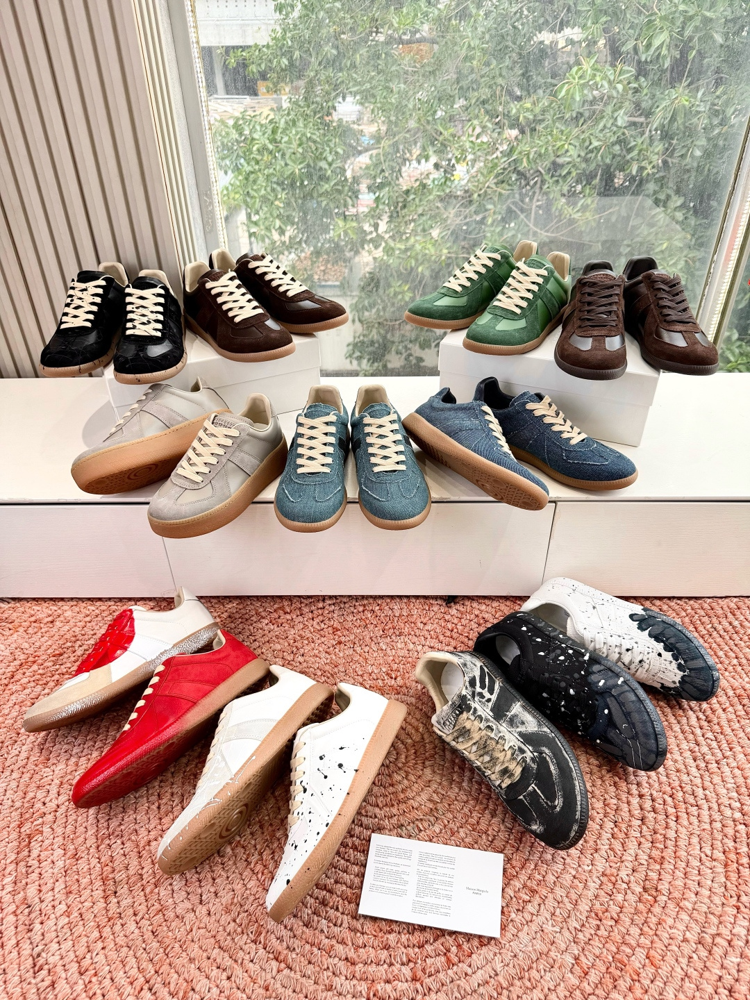 🌾G035顶级版本 代购级别马吉拉饼干鞋MaisonMargiela MM6德训休闲鞋💥鬼才设计师品牌，