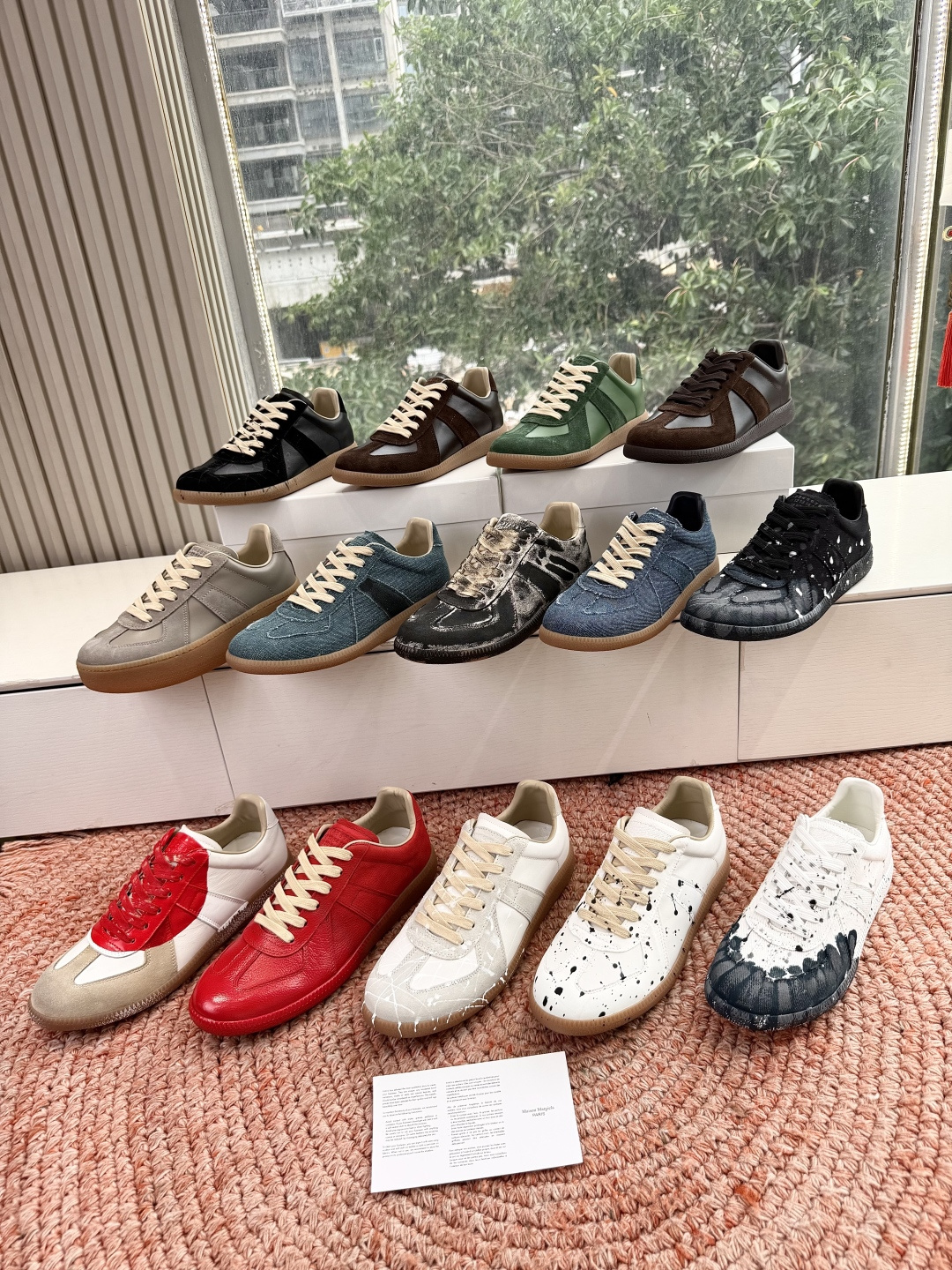 🌾G035顶级版本 代购级别马吉拉饼干鞋MaisonMargiela MM6德训休闲鞋💥鬼才设计师品牌，