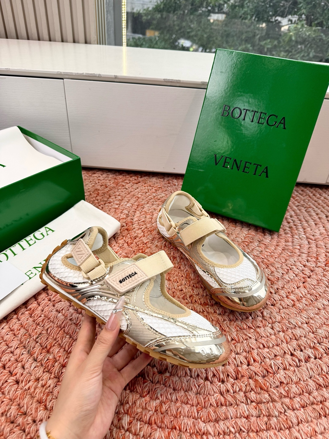 🌾G741 Bottega Veneta Orbit Flash2026春夏新款 玛丽珍 休闲鞋 运动鞋