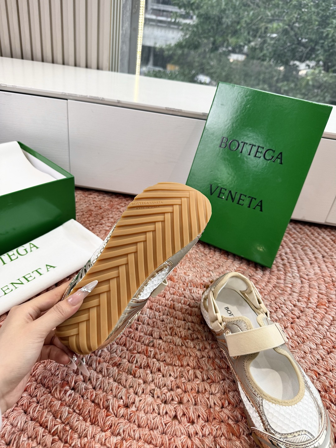 🌾G741 Bottega Veneta Orbit Flash2026春夏新款 玛丽珍 休闲鞋 运动鞋