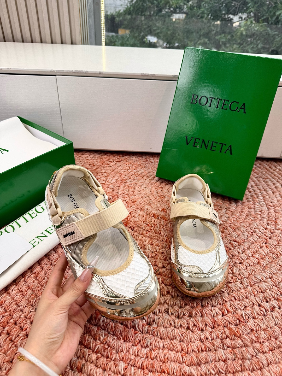 🌾G741 Bottega Veneta Orbit Flash2026春夏新款 玛丽珍 休闲鞋 运动鞋