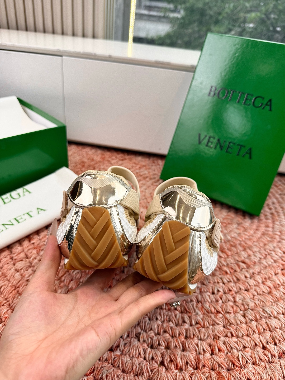 🌾G741 Bottega Veneta Orbit Flash2026春夏新款 玛丽珍 休闲鞋 运动鞋